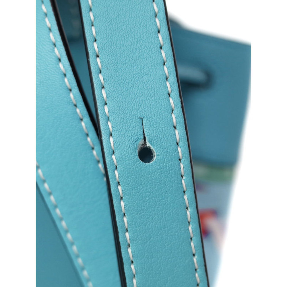 Loewe Hammock Drawstring Mini Bag Light Blue Aqua - image 7